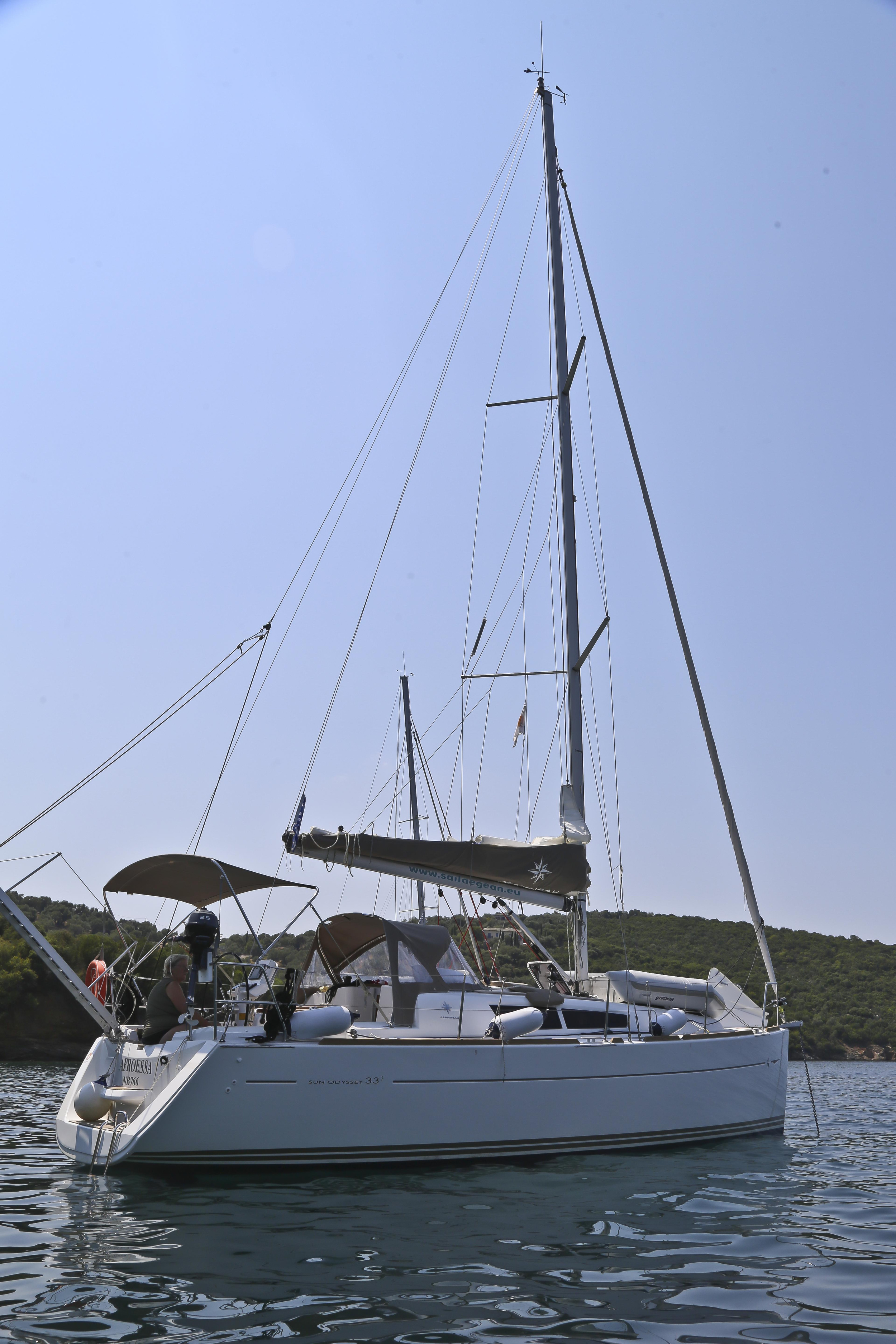 Photo #2 - Sun Odyssey 33i (Afroessa) in Loutraki - 23552