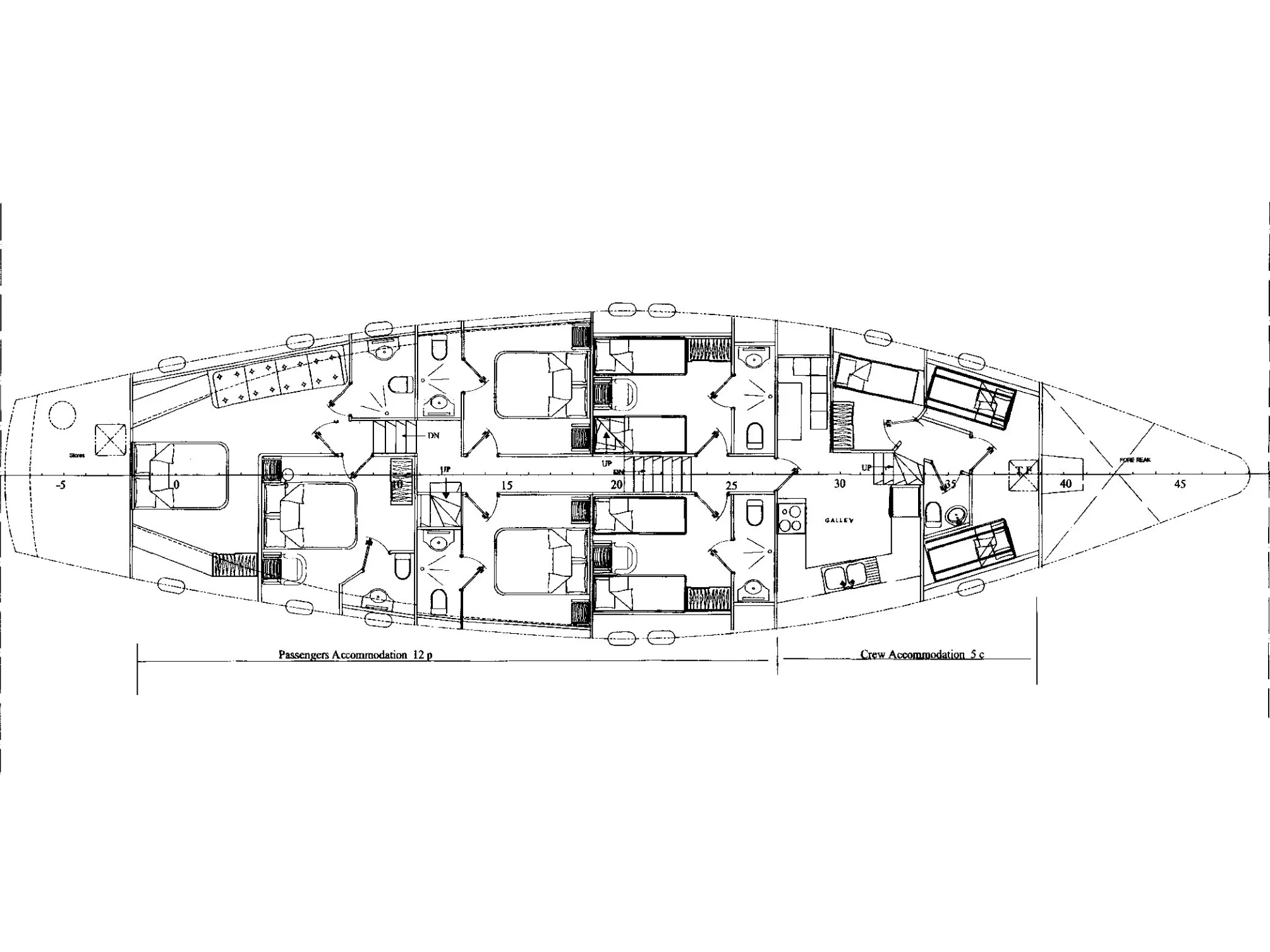 Motor sailer (Iris PS) Plan image - 5
