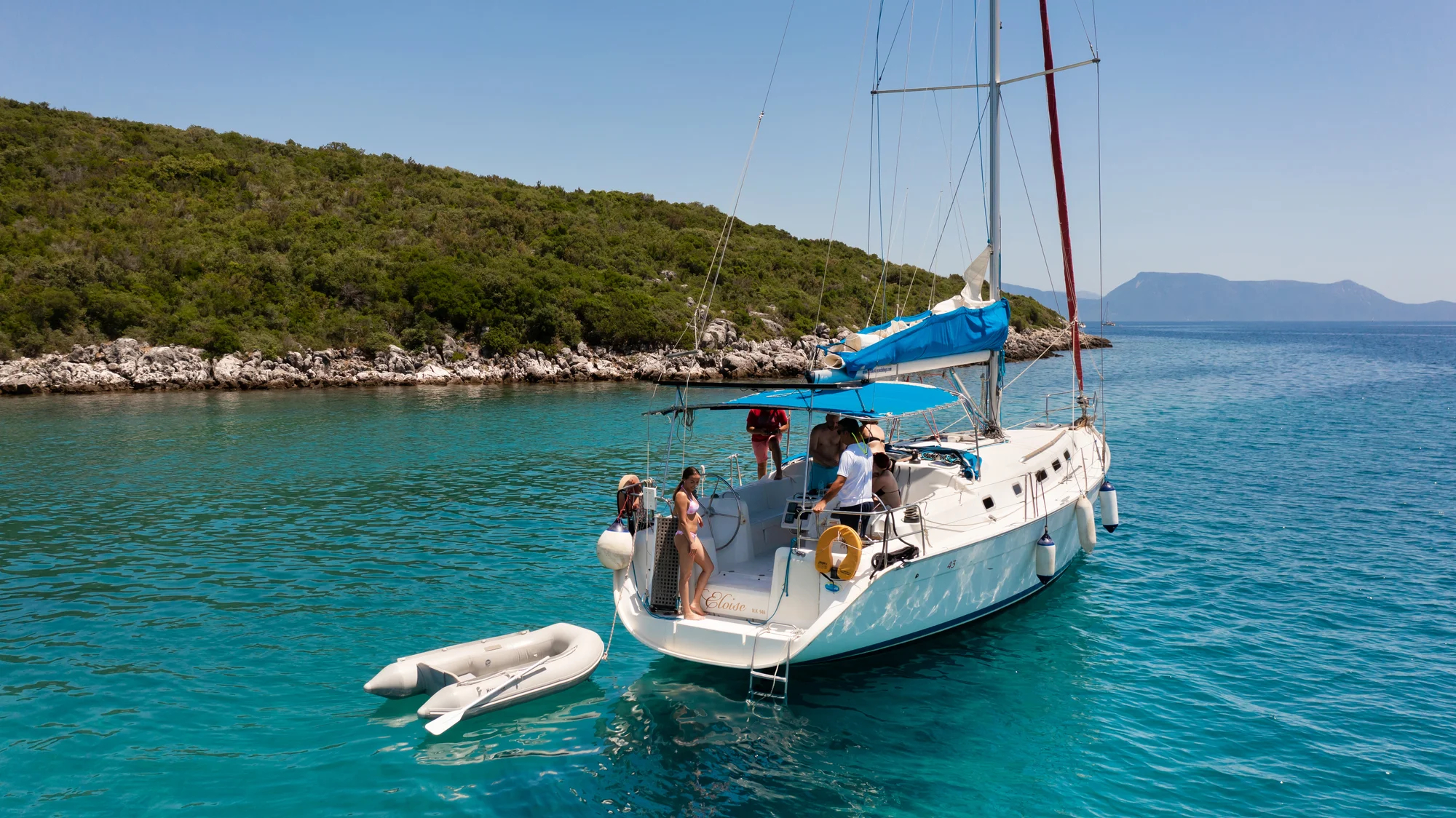 Photo #4 - Beneteau Cyclades 43.4 (Eloise) in Lefkada - 61300