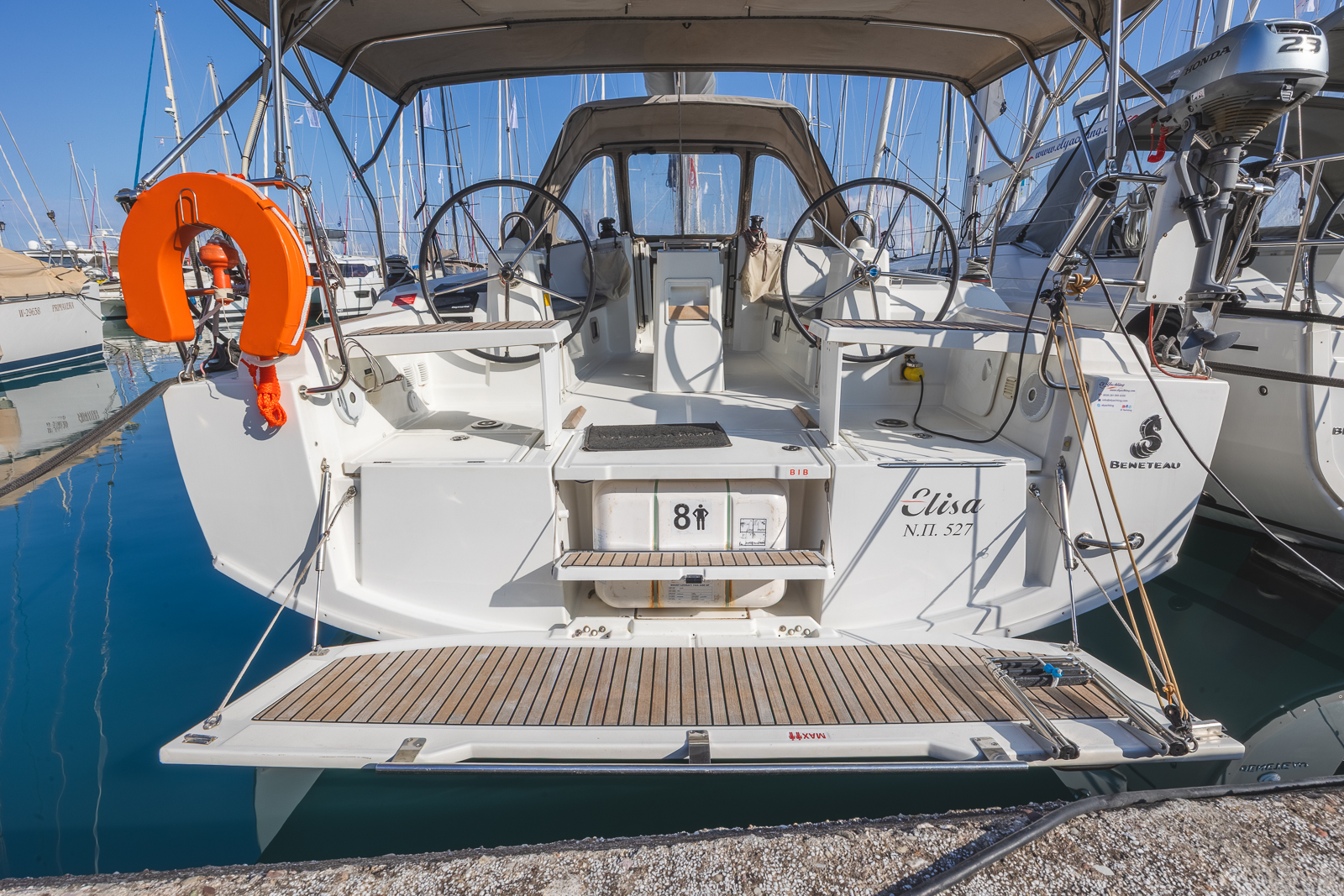 Photo #3 - Oceanis 38.1 (Elisa) in Lefkada - 9749