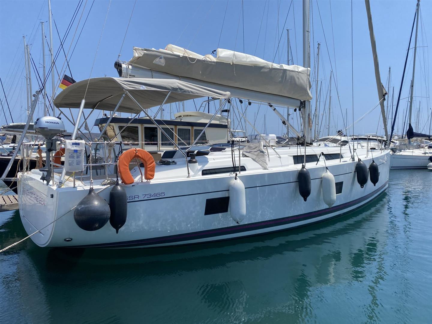 Photo #1 - Hanse 458 (Edelweiss) en Lavrion - 61493