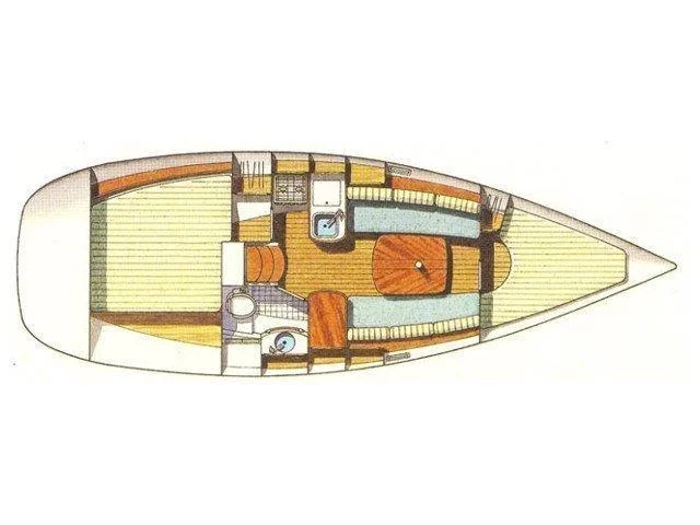 Oceanis 311 Clipper (Resa II) Plan image - 11