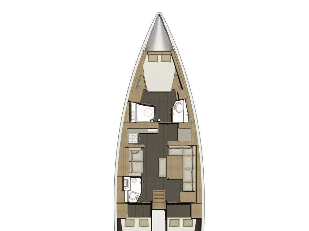 Dufour 460 (Silia) Plan image - 49