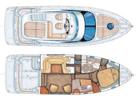 Photo #8 - Regal 4080 Flybridge (Lady B) en Corfú - 62054