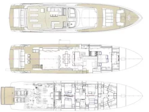 Riva Corsaro 100 (No Stress 888) Plan image - 30