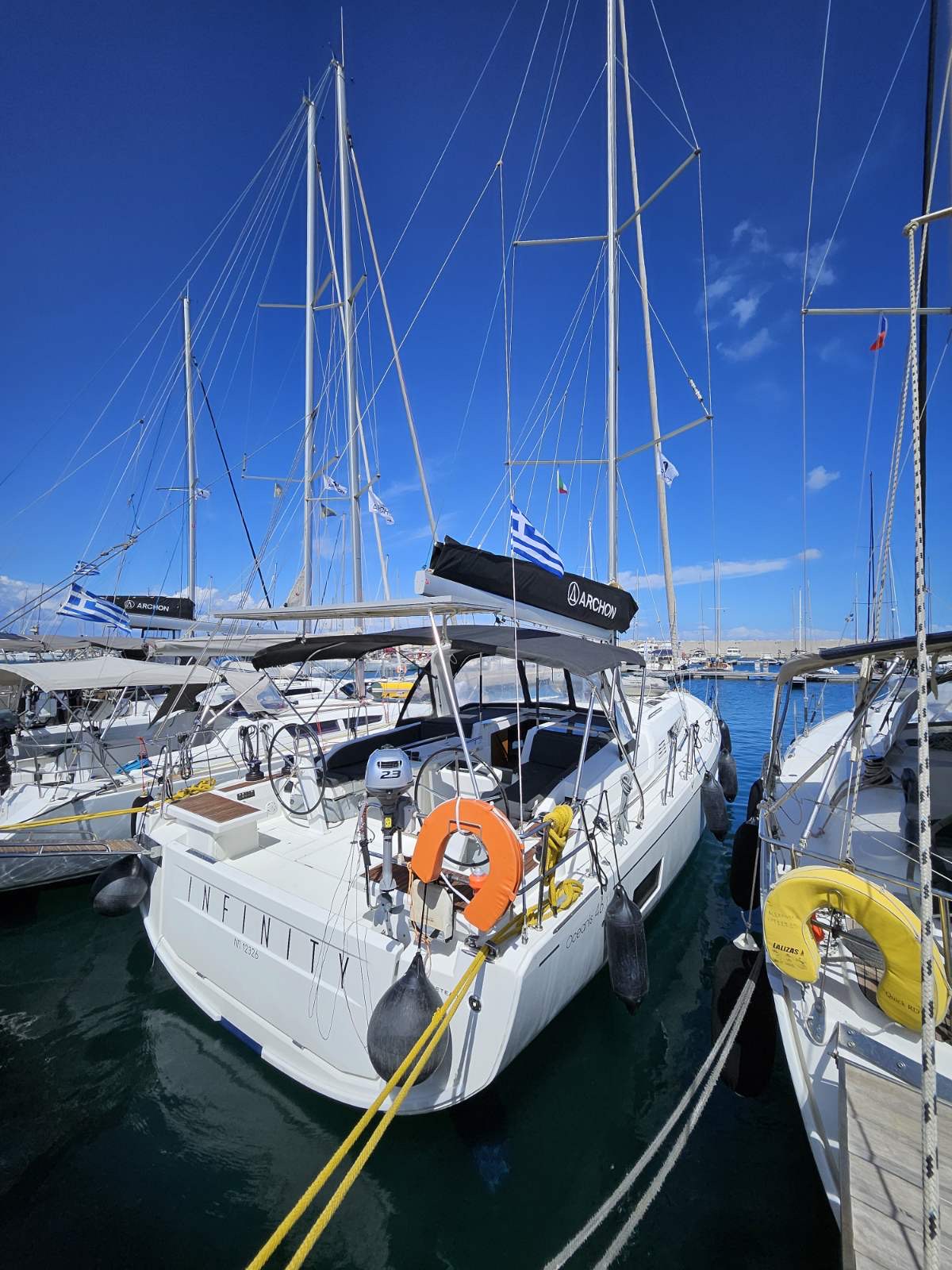Photo #5 - Oceanis 46.1 (Infinity) en Rhodes - 21352
