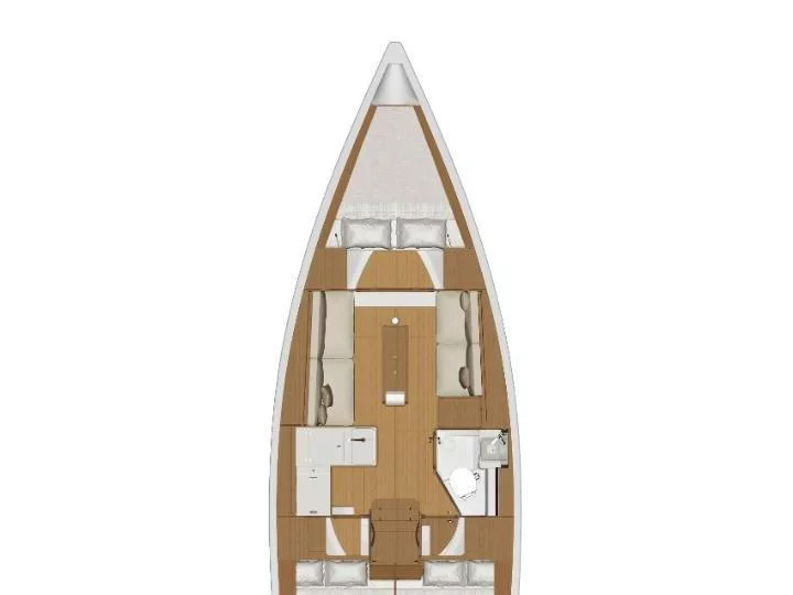 Dufour 360 GL (Sileb) Plan image - 8