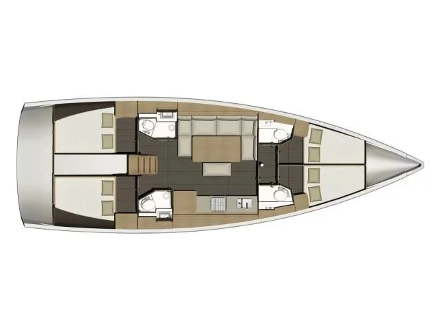 Dufour 460 Grand Large (Nearchos) Plan image - 8