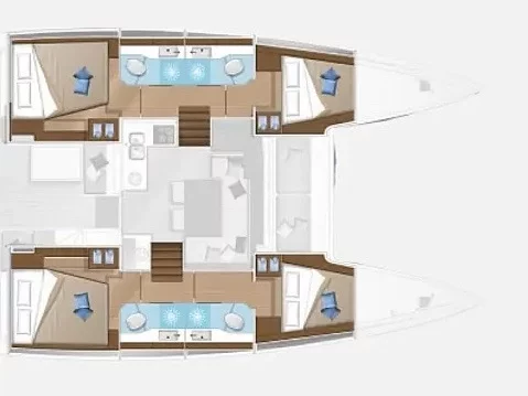 Lagoon 40 (Twilight) Plan image - 1