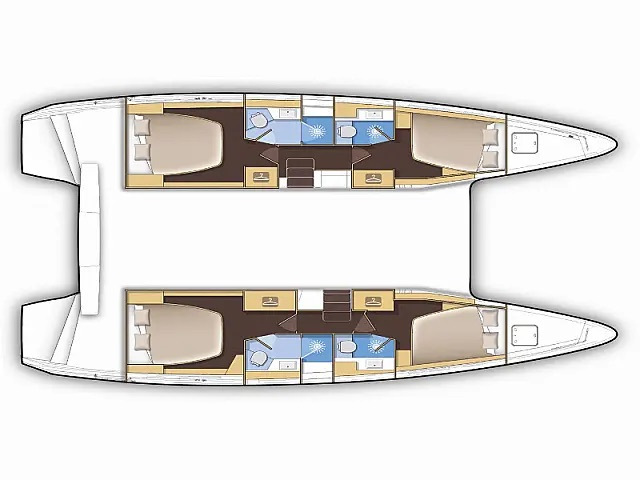 Photo #2 - Lagoon 42 (Skylight) en Trogir - 62191