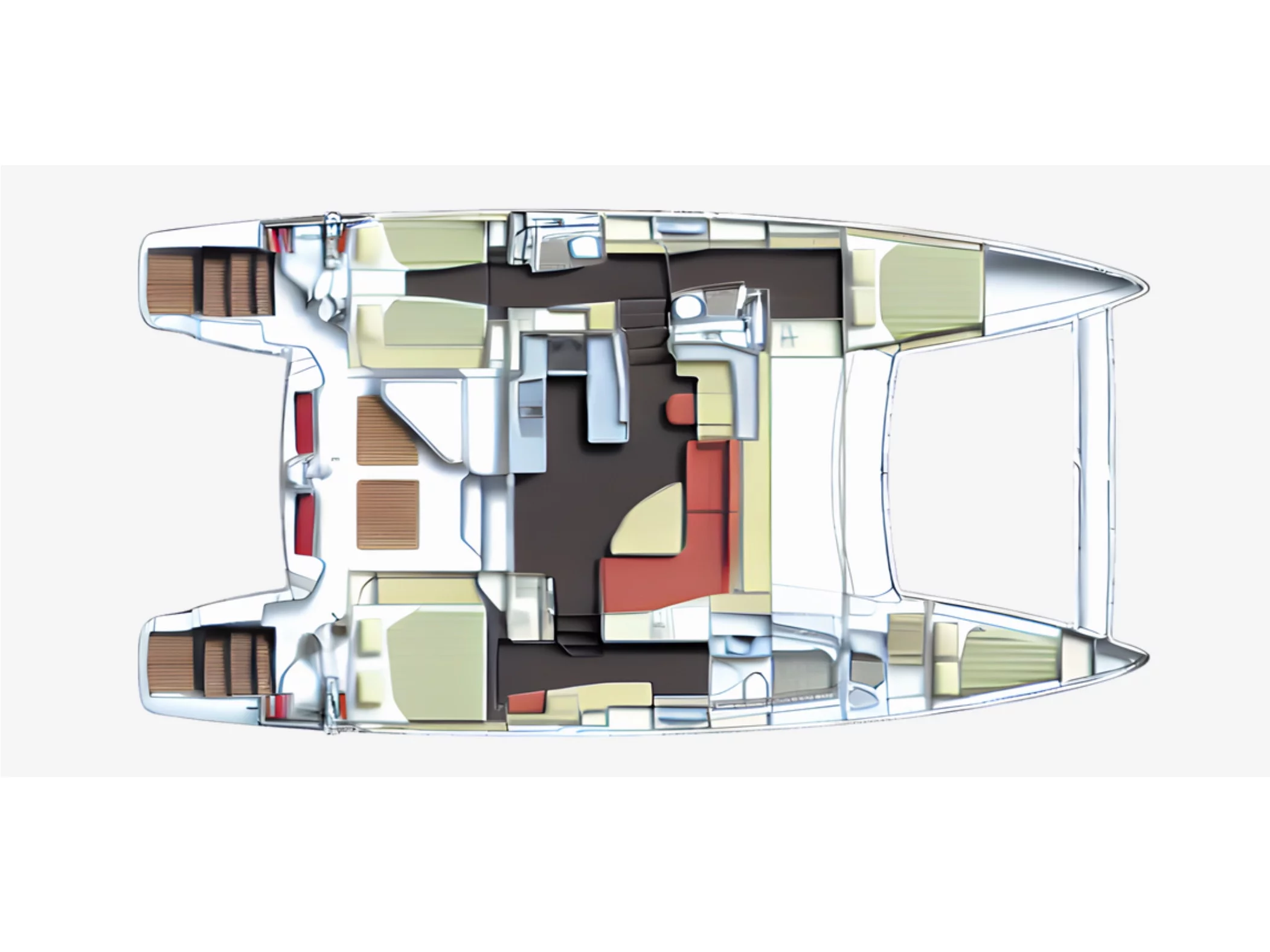 Catana 50 (Seabar) Plan image - 2