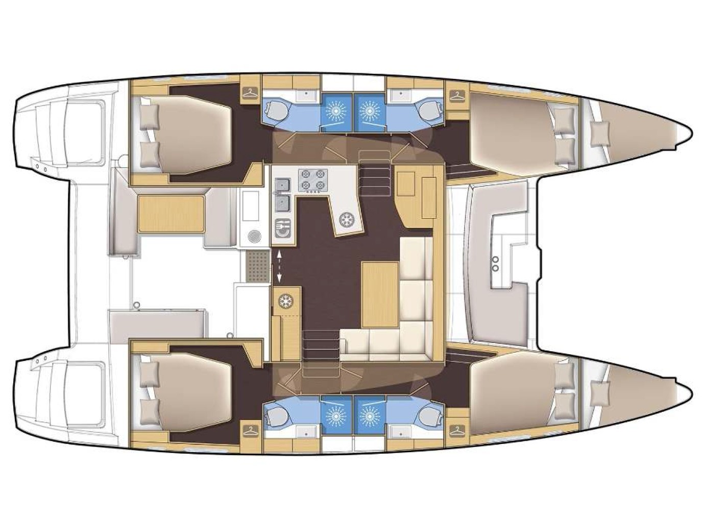 Photo #12 - Lagoon 450 Flybridge (Alex Jr.) in Volos - 24067