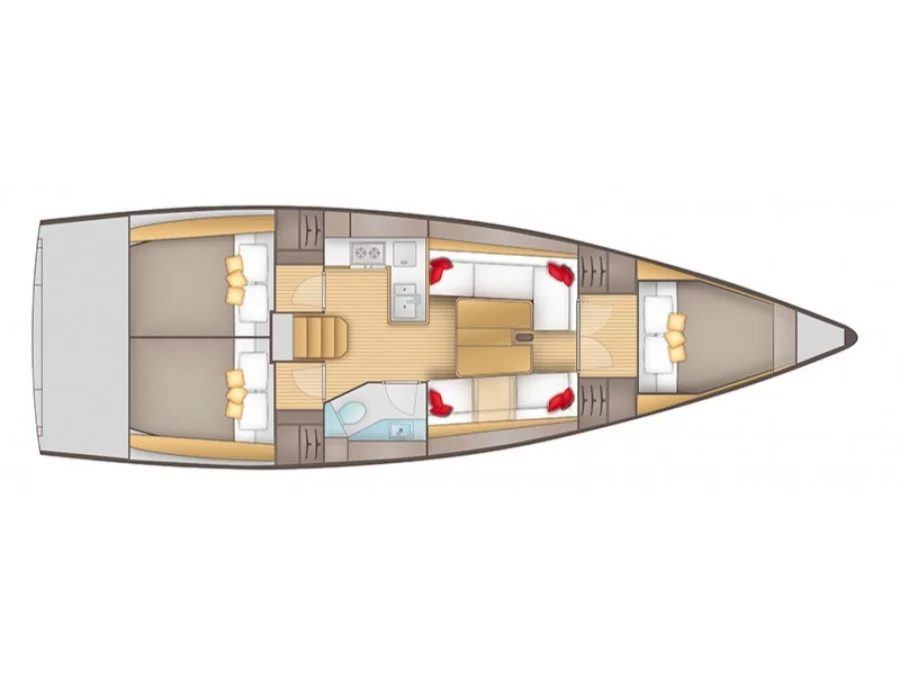 Salona 380 (Smiles) Plan image - 1