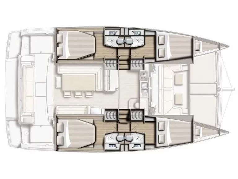Bali 4.1 (GALASSIA (Electric WC, Solar Panels, 1 SUP free of charge)) Plan image - 20