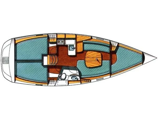 Beneteau Oceanis 331 Clipper (GRDELIN) Interior image - 1