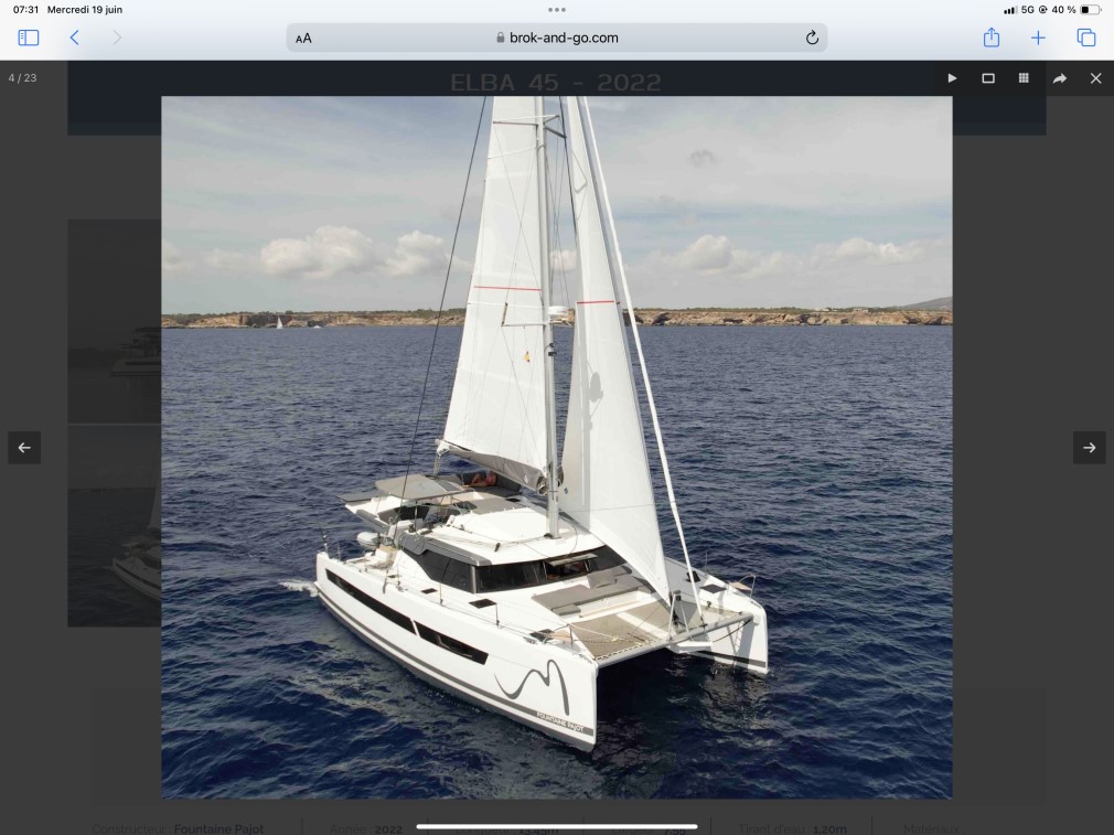 Photo #4 - Elba 45 (Marlea II) en San tropez - 22514