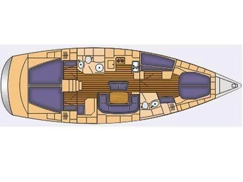 Bavaria 46 Cruiser (Jost Van Dyke) Plan image - 4