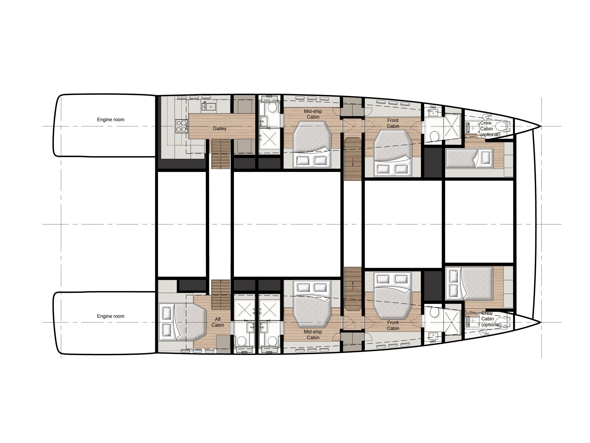 Photo #11 - Sunreef 70 Power (AMBER ONE) in Kastela - 24253