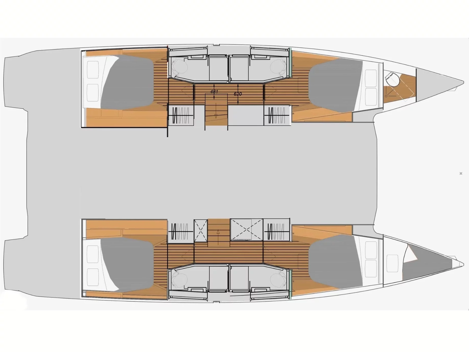 Elba 45 (Batamaran) Plan image - 43