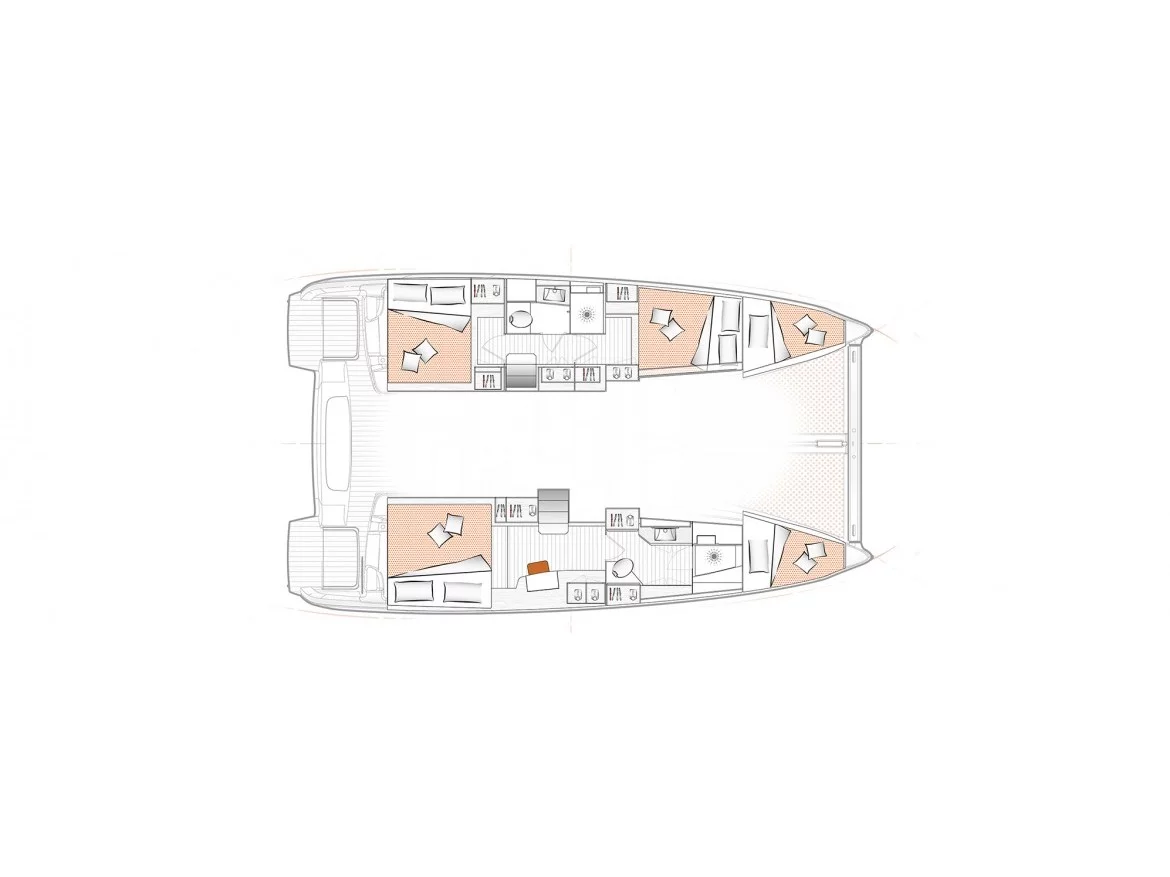 Lagoon 40/3 (Nereus) Plan image - 2