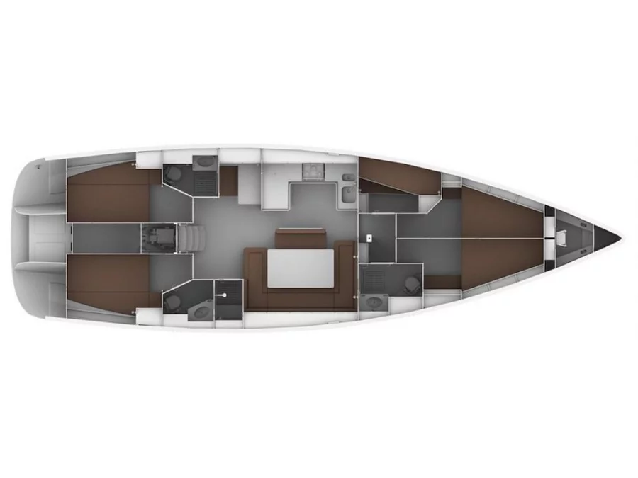 Bavaria Cruiser 51 (Margeo IX) Plan image - 2
