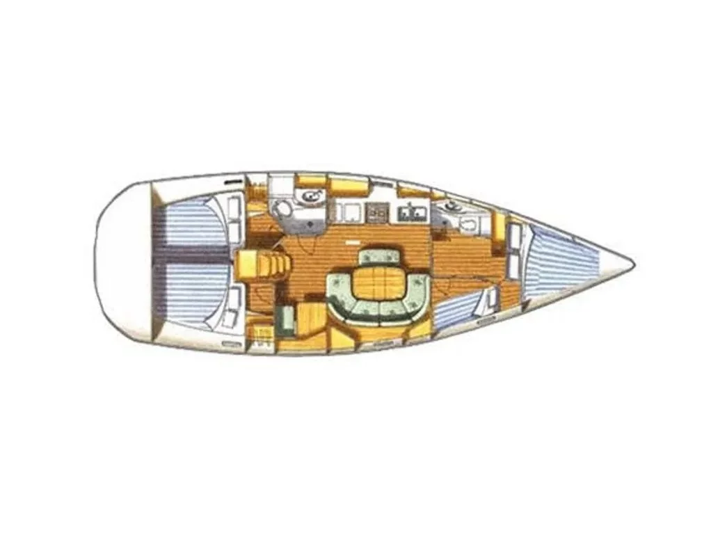 Oceanis 411 (NEMESIS) Plan image - 8