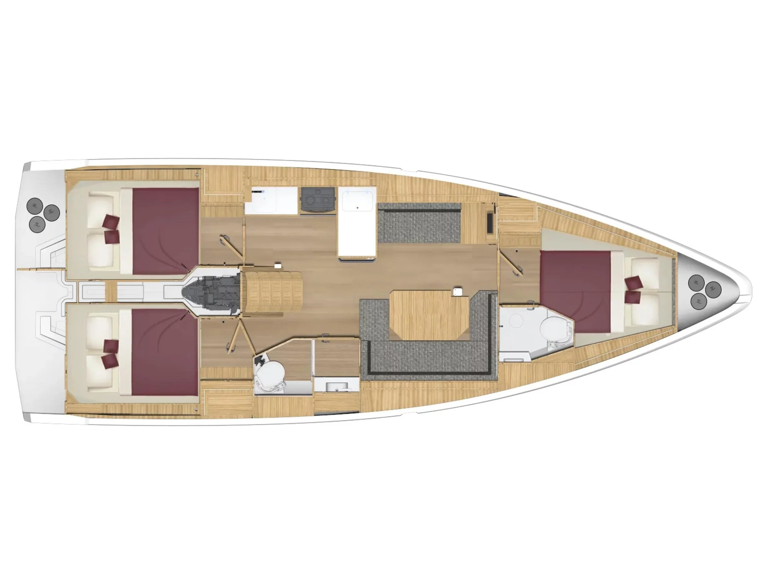 Bavaria C38 (Mila) Plan image - 9