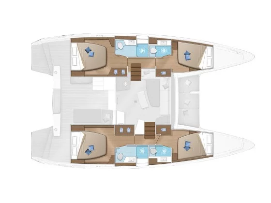 Lagoon 42 (Odissea) Plan image - 11