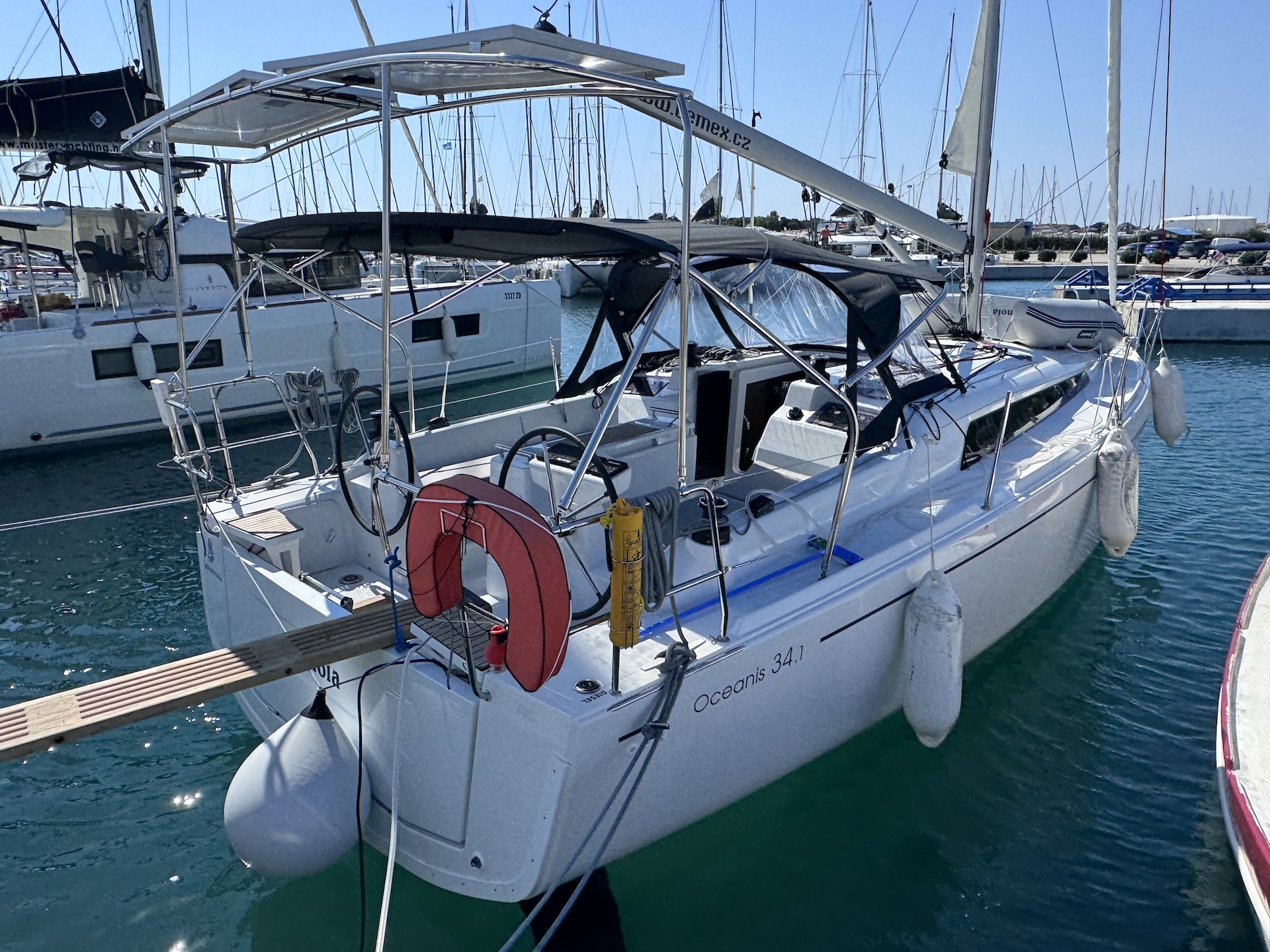 Photo #7 - Oceanis 34.1 (ANOIA) in Sukosan - 22012
