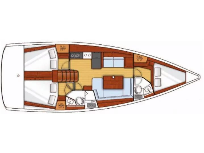Oceanis 41 (Fata Morgana) Interior image - 2