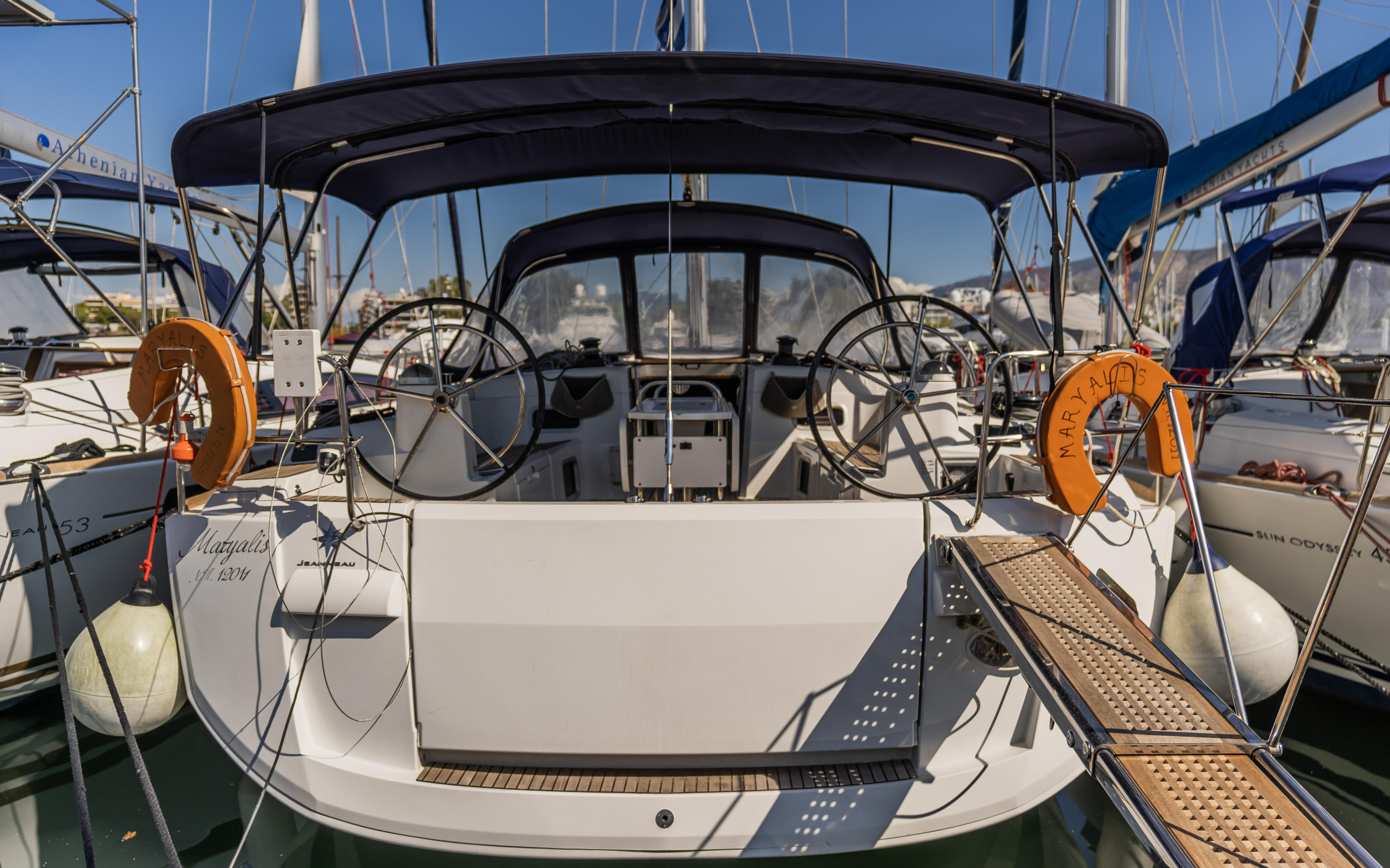 Photo #27 - Sun Odyssey 519 - 4 cabs (MARYALIS) en Athènes - 7198