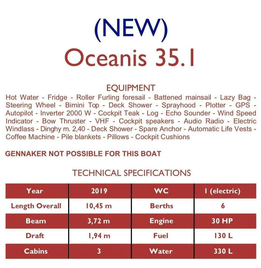 Oceanis 35.1 (Areté)  - 1