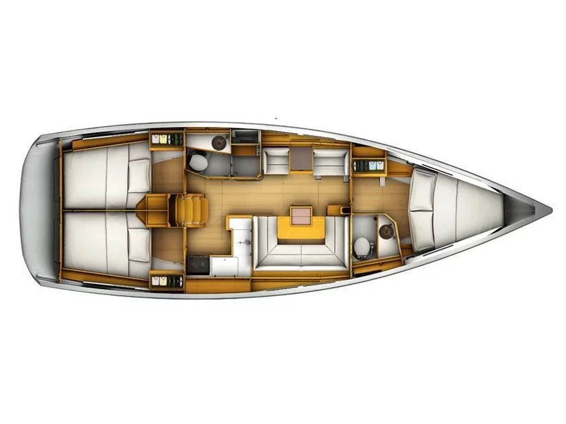 Sun Odyssey 409 (Corinne) Plan image - 6