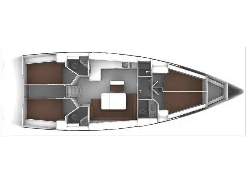 Bavaria Cruiser 46 (Sail Betelgeuse) Plan image - 4