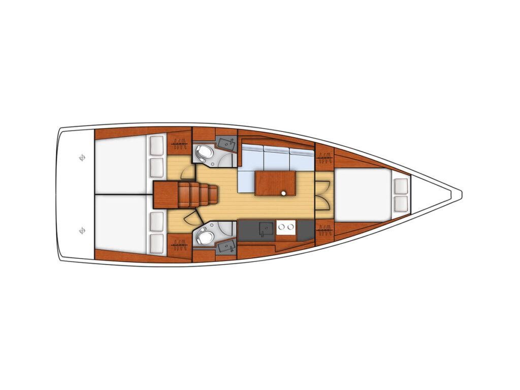Photo #7 - Oceanis 38.1 (Sail Lyra) in Orhaniye - 17938