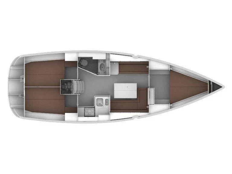 Bavaria Cruiser 36 (AMIGA 3) Plan image - 3