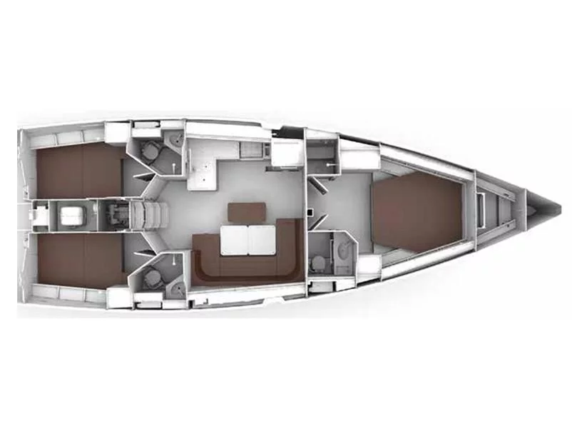 Bavaria Cruiser 46 Style (ISIK) Plan image - 3