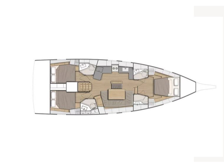 Photo #4 - Oceanis 46.1 (Pebbles) in Rodi - 23316
