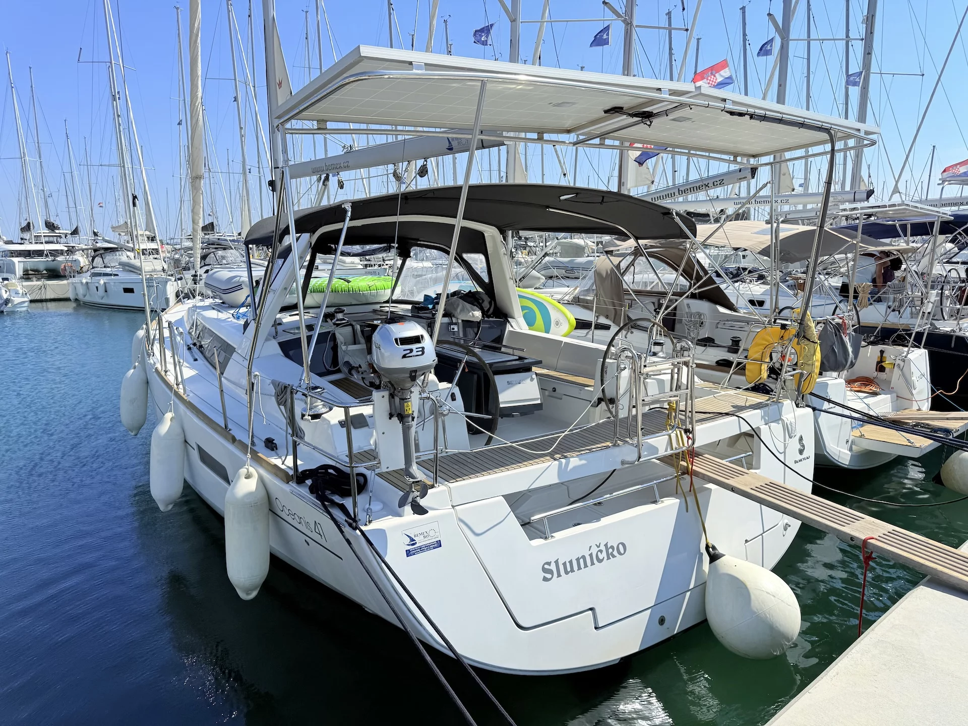 Oceanis 41 (Sluničko)  - 17