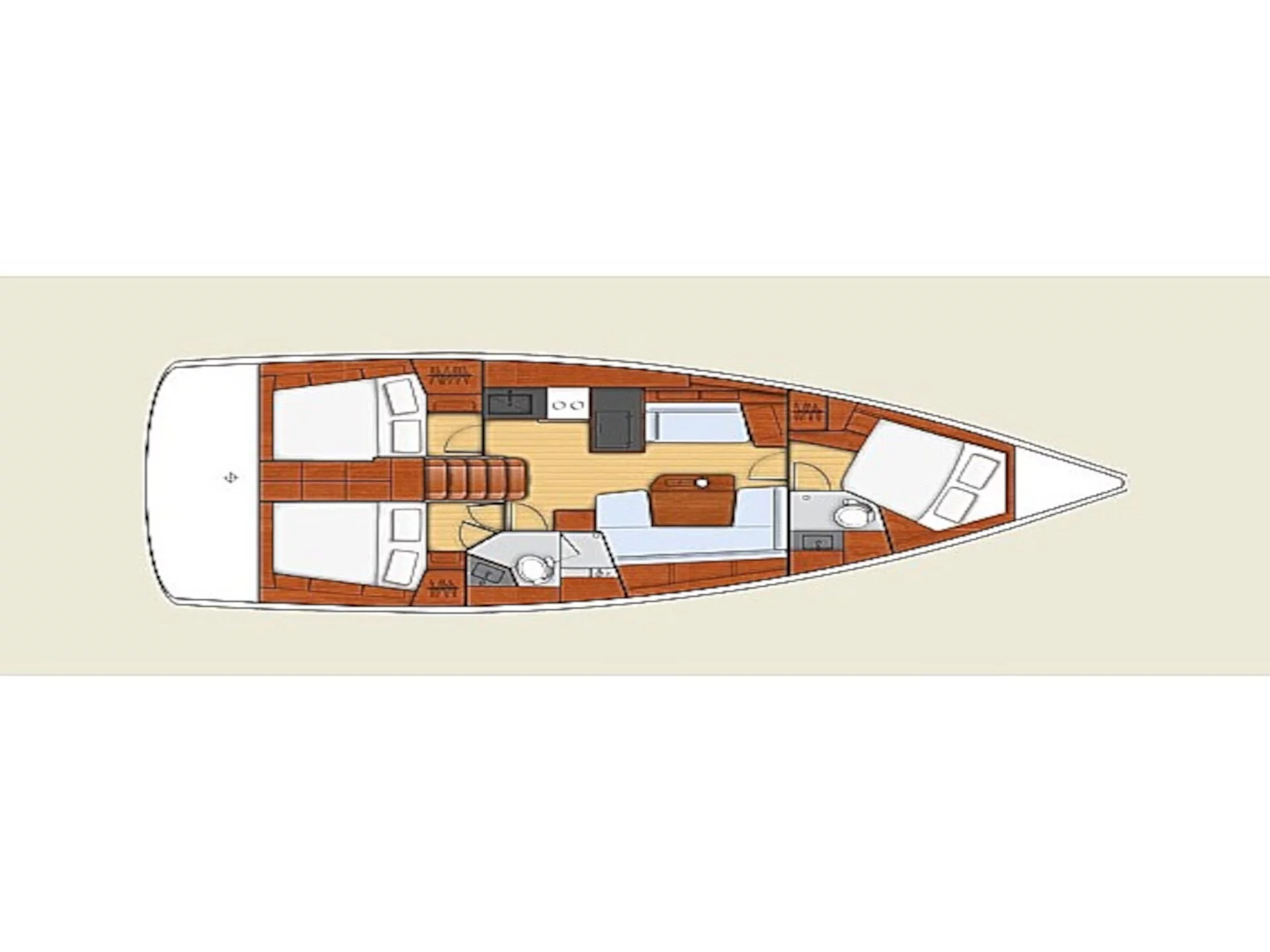 Oceanis 41.1 (IRIS) Plan image - 10