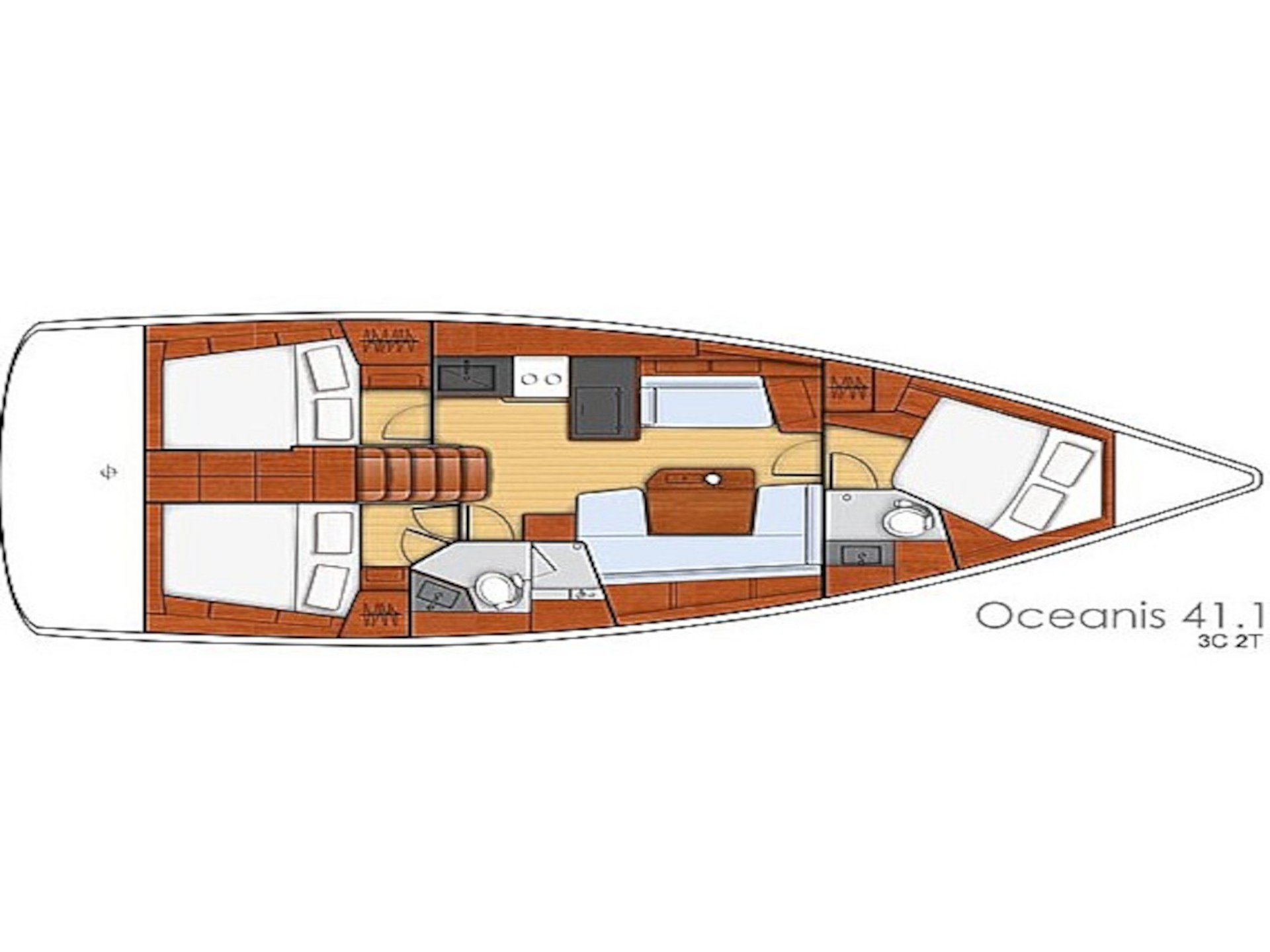 Photo #8 - Oceanis 41.1 (Kalypso) in Athen - 16286
