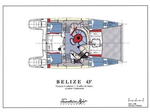 Belize 43 (Artemis) Interior image - 2