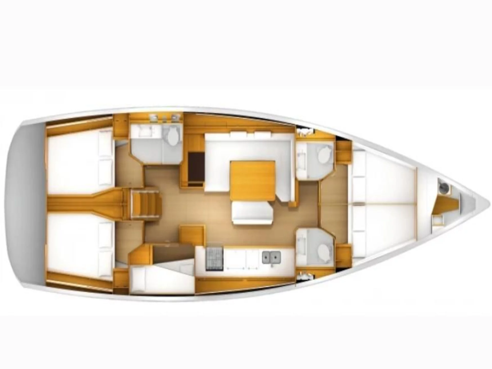 Sun Odyssey 519 (, Gen) (AURORA) Plan image - 9