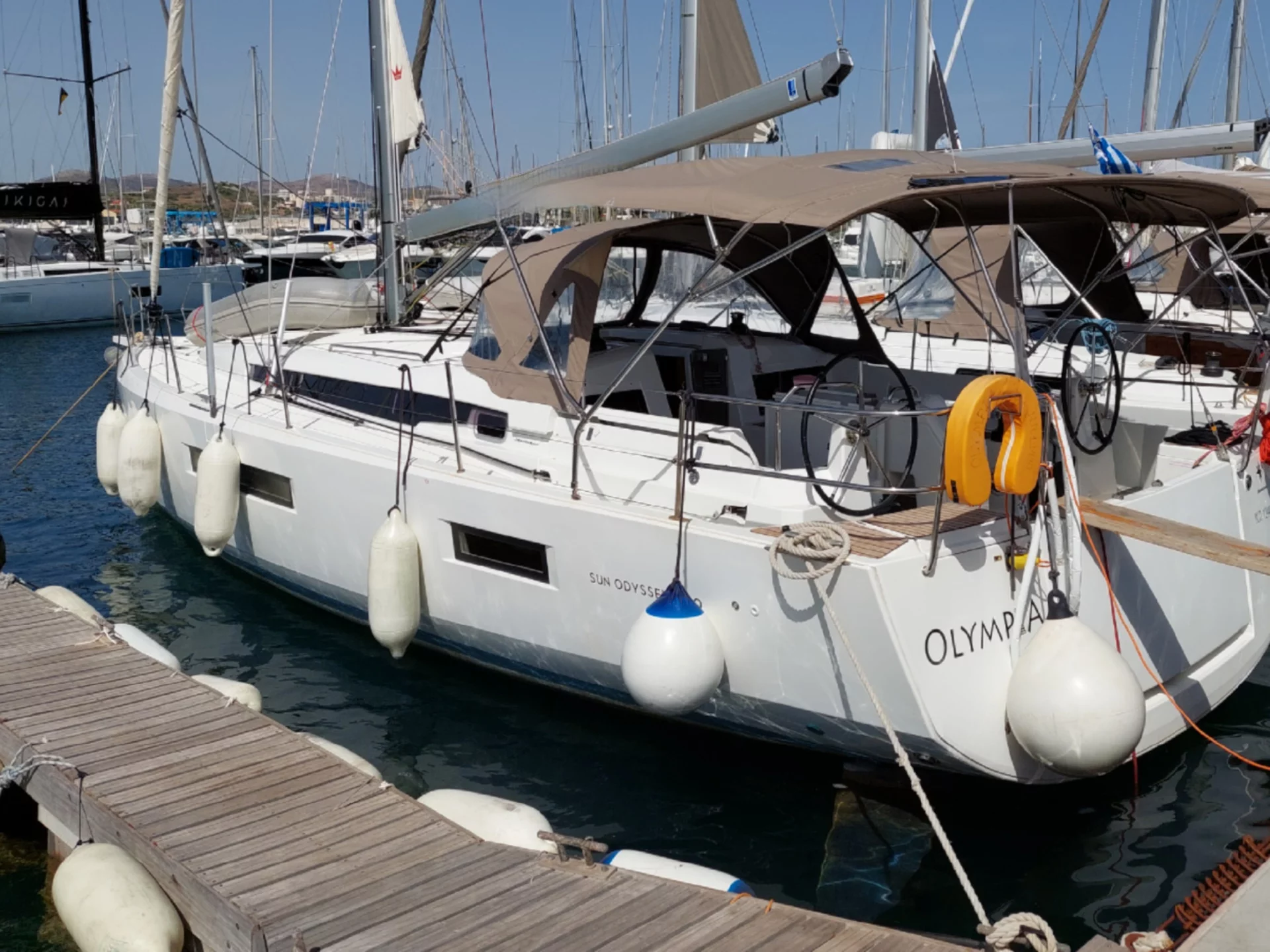 Sun Odyssey 440 (possible to be converted to 3 cabins) (OLYMPIA) Main image - 0