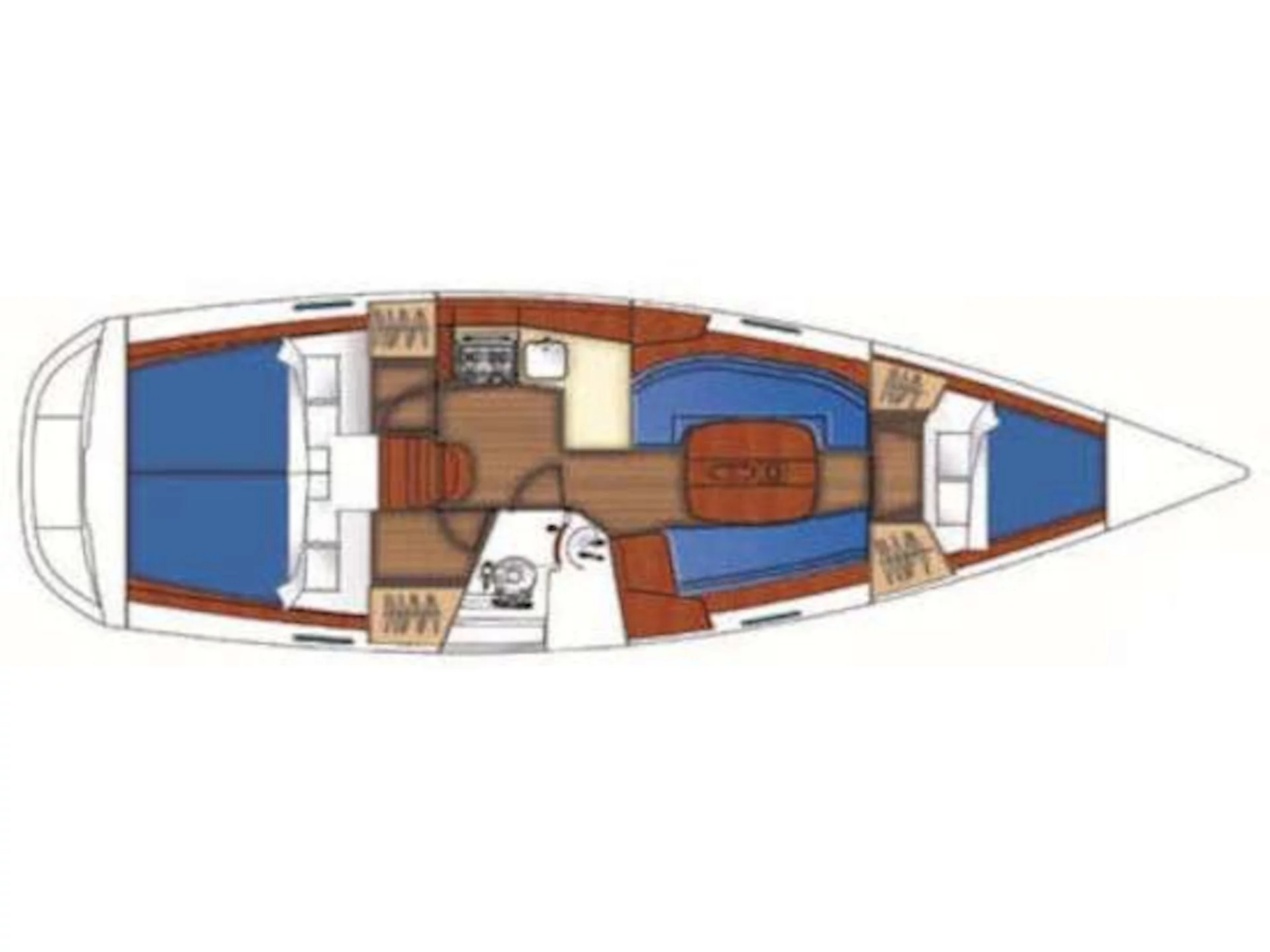 Oceanis 343 (PANORAMA) Plan image - 12