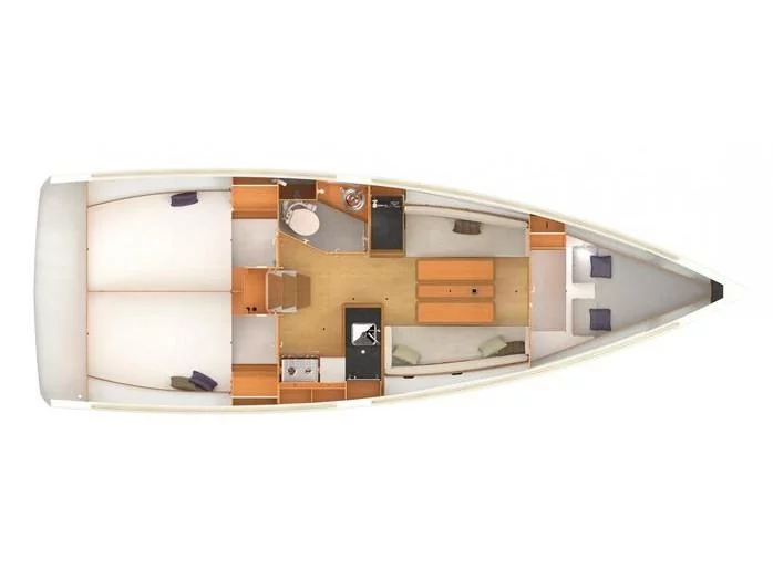 Sun Odyssey 349 (DIMITRA |Sails 2024|) Plan image - 10