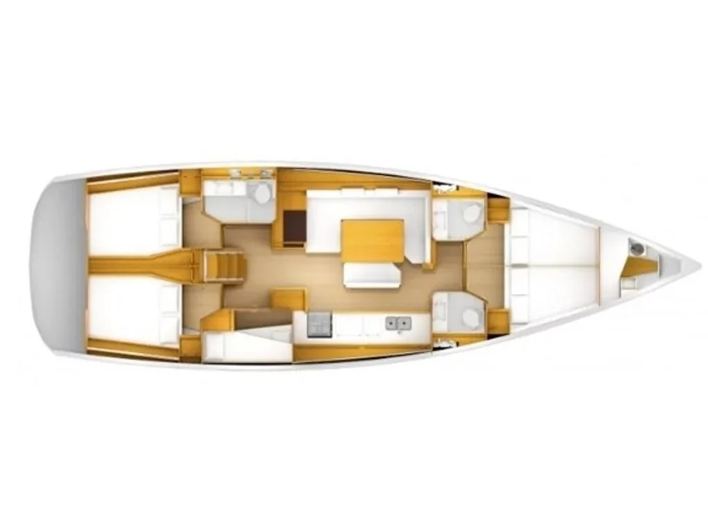 Sun Odyssey 519 (Aquaholic) Plan image - 8