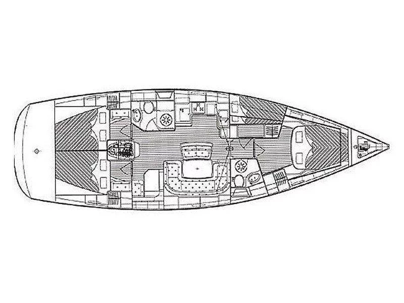 Bavaria 46 Cruiser (Polykandros) Plan image - 2