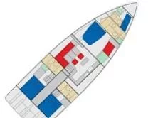 Jeanneau 55 (Marina) Plan image - 12