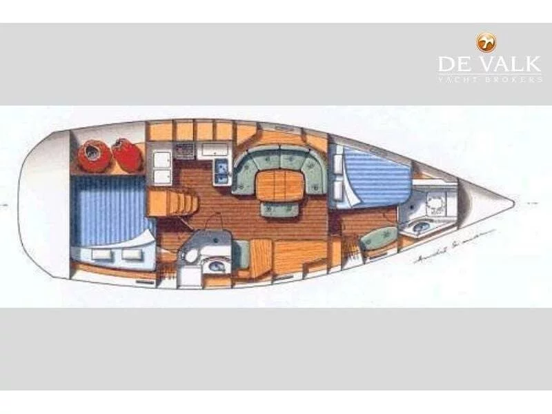 Oceanis 393 Clipper (ATHINA Sails) Plan image - 5